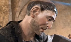 Nuovo allestimento per le statue del presepe di piazza San Pietro