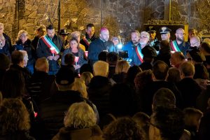 Preghiera del Vescovo di Rieti al termine della fiaccolata silenziosa