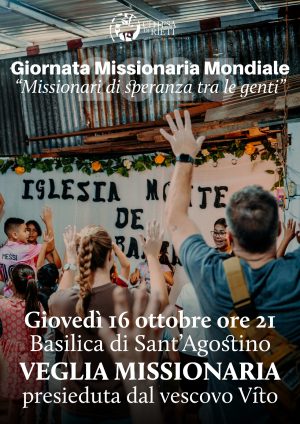 Veglia Missionaria / Locandina