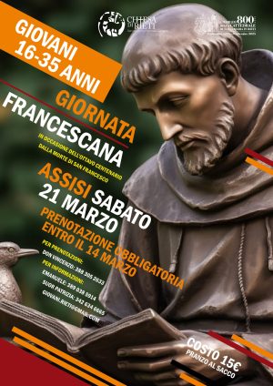 Giovani ad Assisi / Locandina