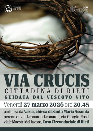 Via Crucis Cittadina / Locandina