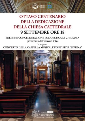Chiusura dell’ottavo centenario della Cattedrale / Locandina